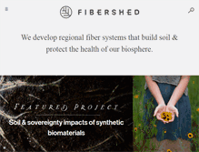 Tablet Screenshot of fibershed.com